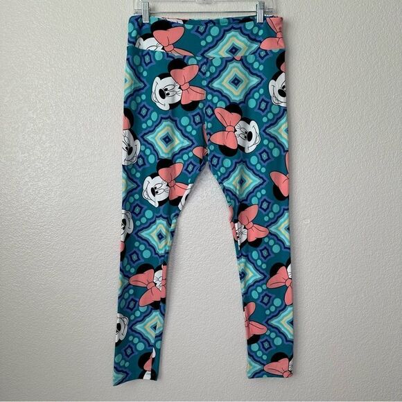 NWOT Lularoe Disney Minnie Mouse Tall & Curvy Leggings - Picture 1 of 10